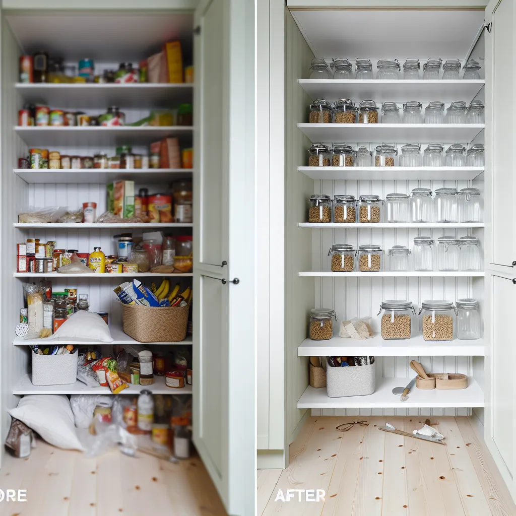Pantry transformation results