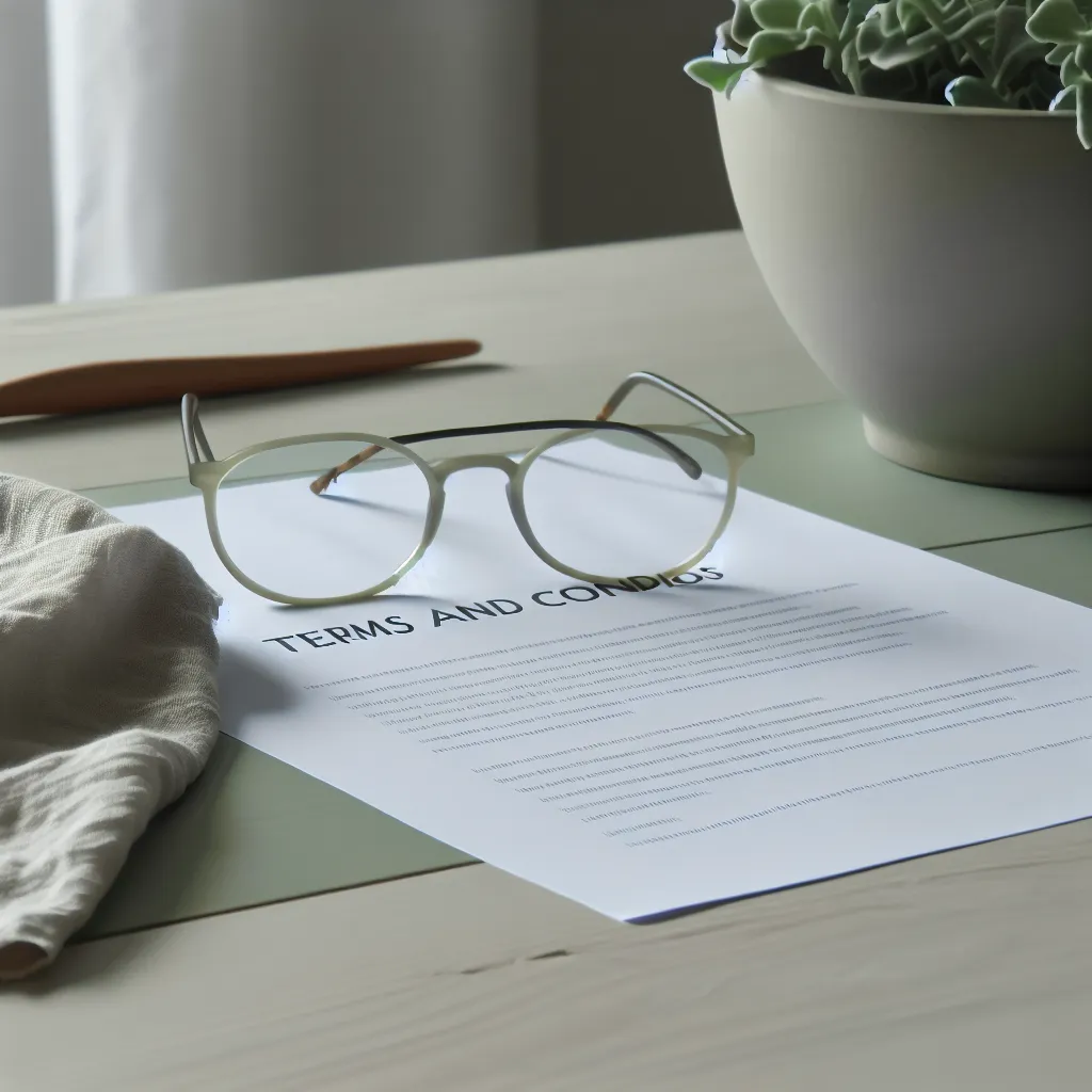 Terms and conditions